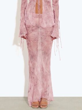 Rat & Boa COBRA SKIRT PINK